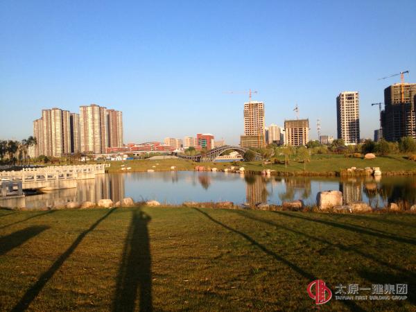 汾河二期南延补充段土建四标工程缓坡入水