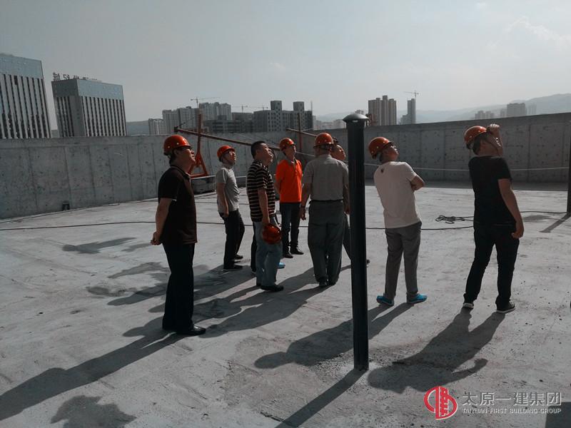太原市第四人民医院艾滋病诊治楼项目顺利通过主体验收