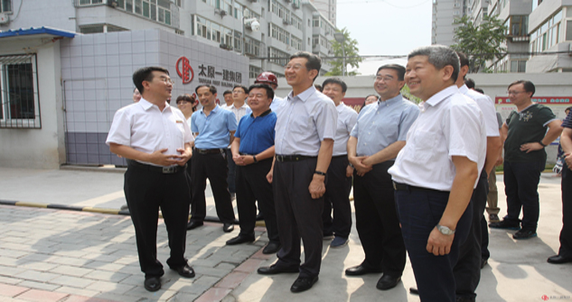 山西省总工会督导调研组一行在集团公司开展督导调研慰问活动